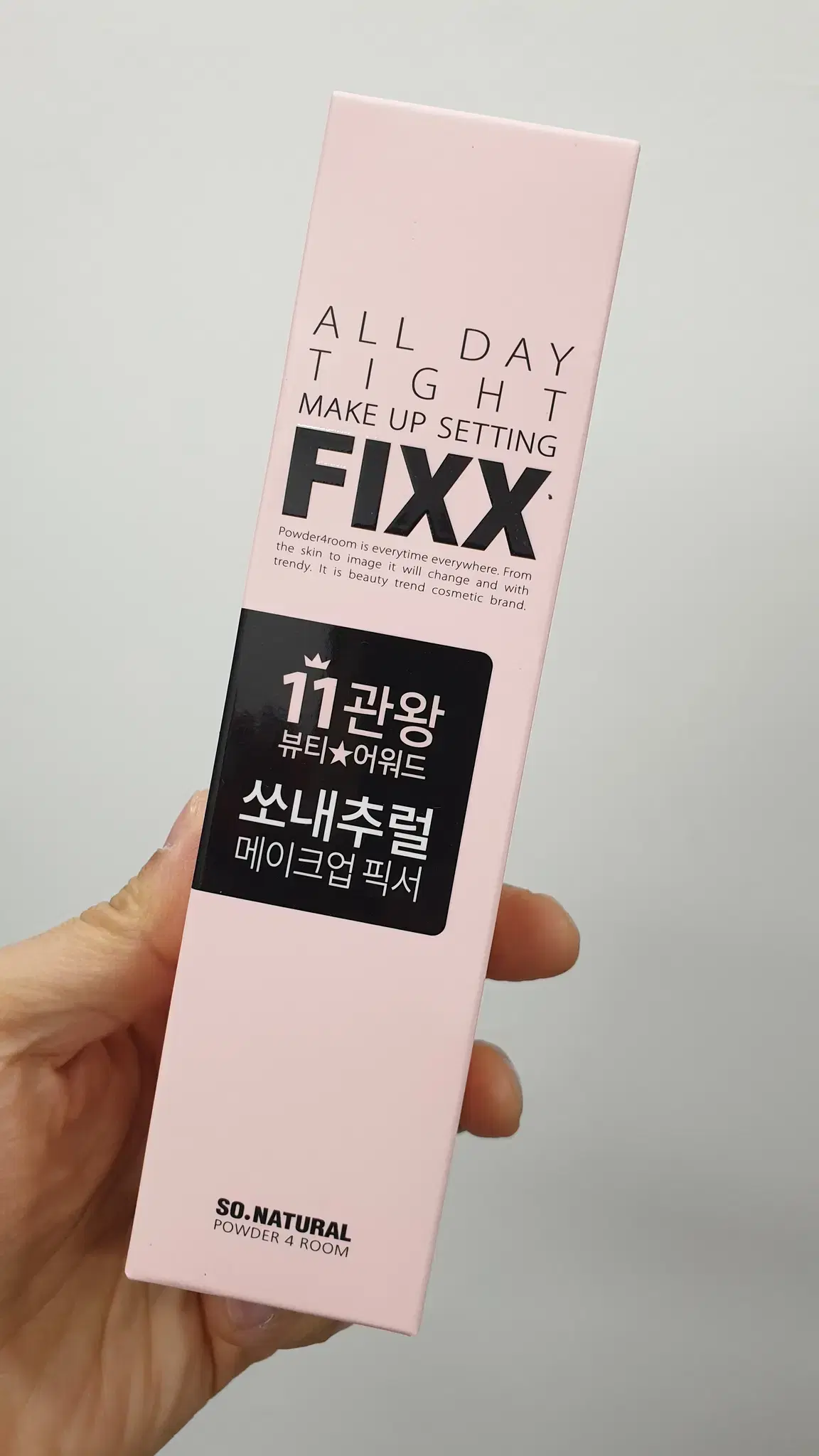 쏘내추럴 올 데이 메이크업 픽서 100ml 1개